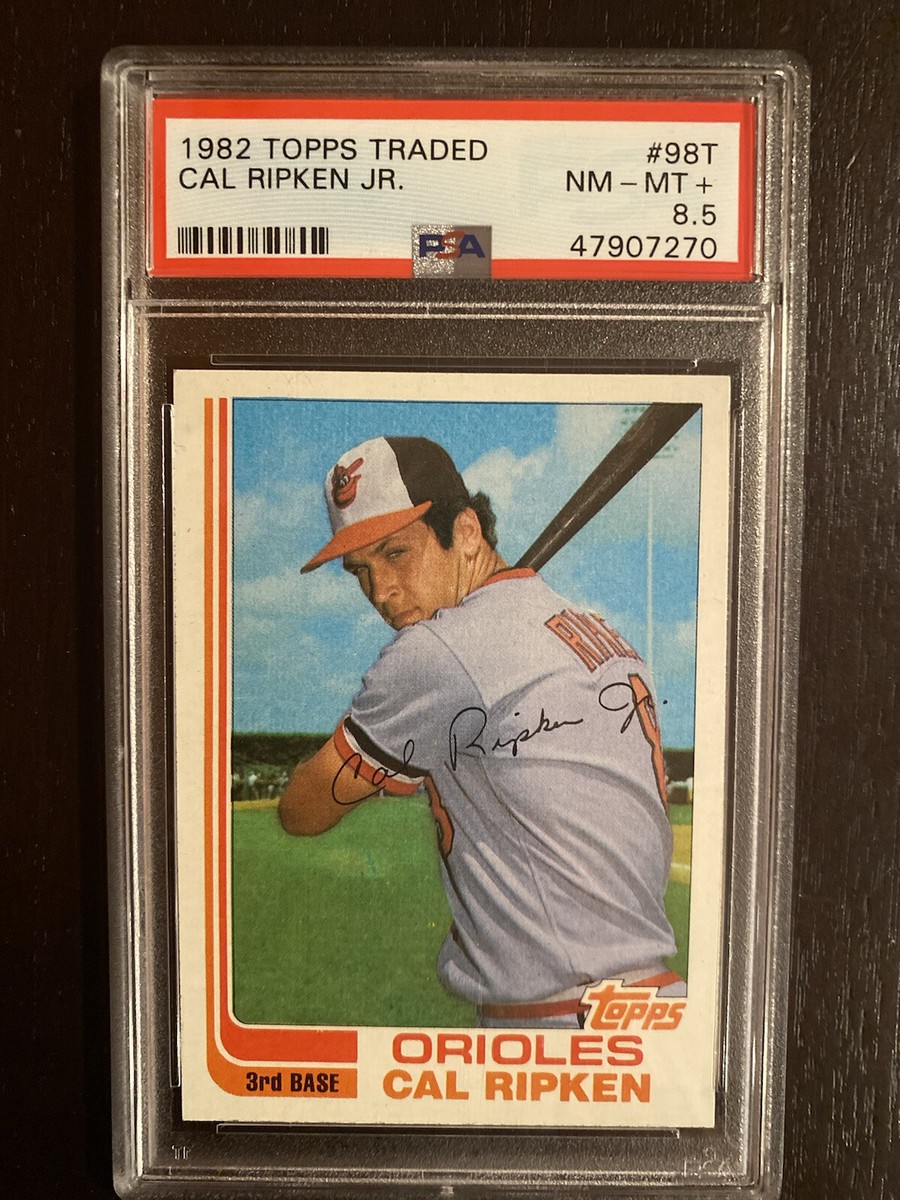 Cal Ripken Jr. Topps Traded rookie card